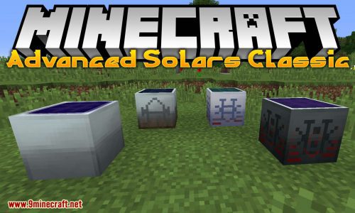 Advanced Solars Classic mod for minecraft logo