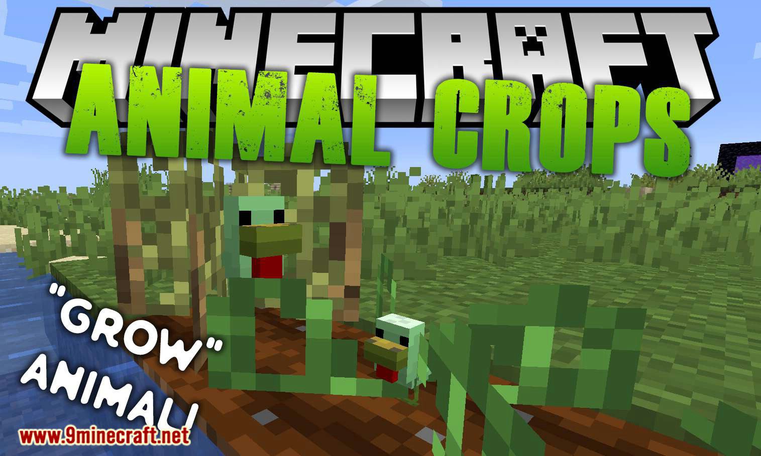 Animal Crops mod for minecraft logo