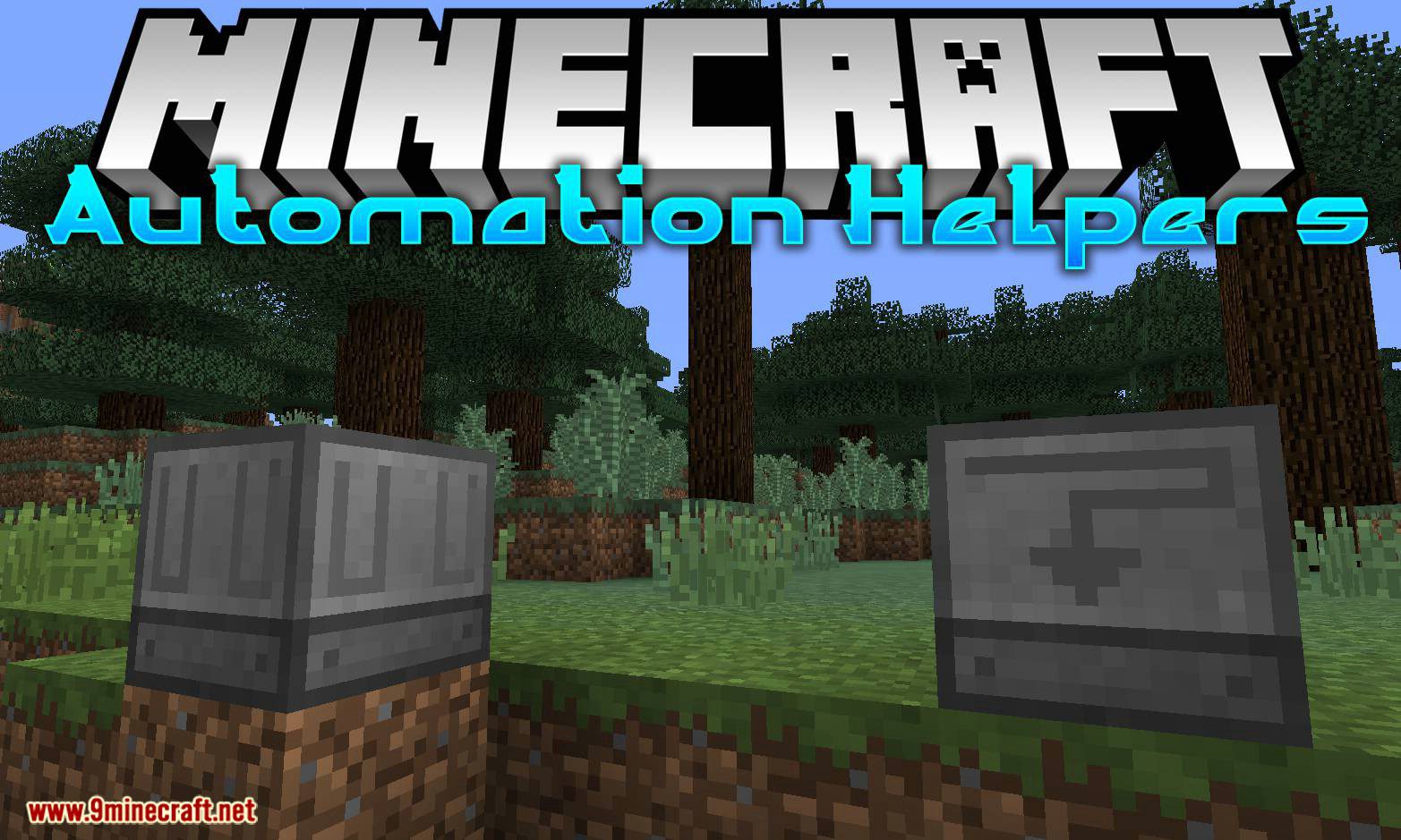 Automation Helpers mod for minecraft logo