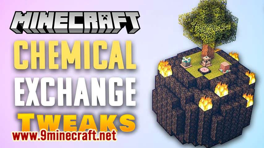 Chemical Exchange Tweaks mod for minecraft logo