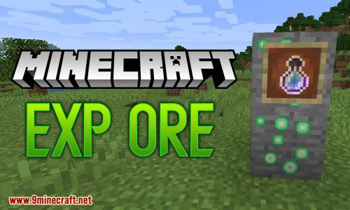 Exp Ore mod for minecraft logo