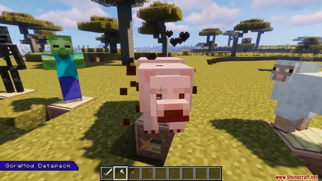 minecraft blood and gore mod