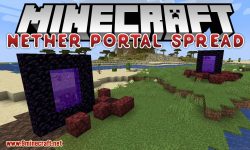 Nether Portal Spread mod for minecraft logo