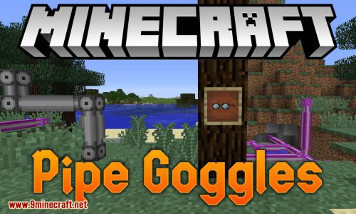 Pipe Goggles mod for minecraft logo