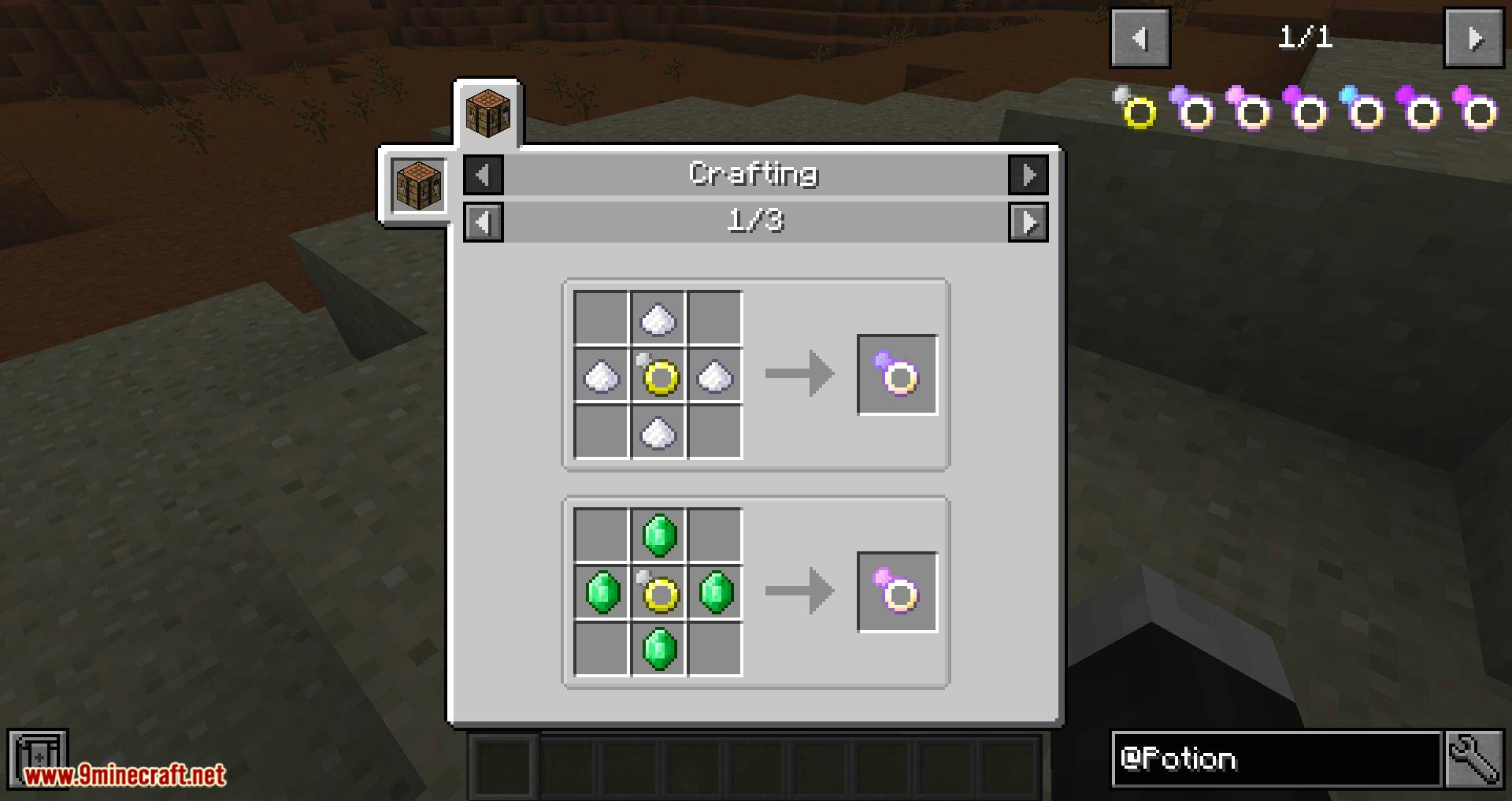 Potion Rings mod for minecraft 02