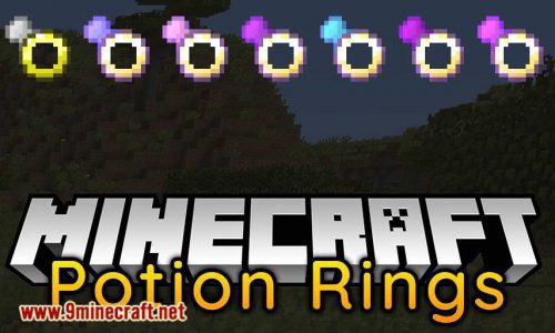 Potion Rings mod for minecraft logo