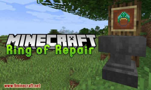 Ring of Repair mod for minecraft logo