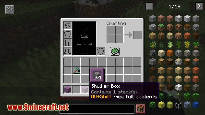 ShulkerBoxTooltip mod for minecraft 05