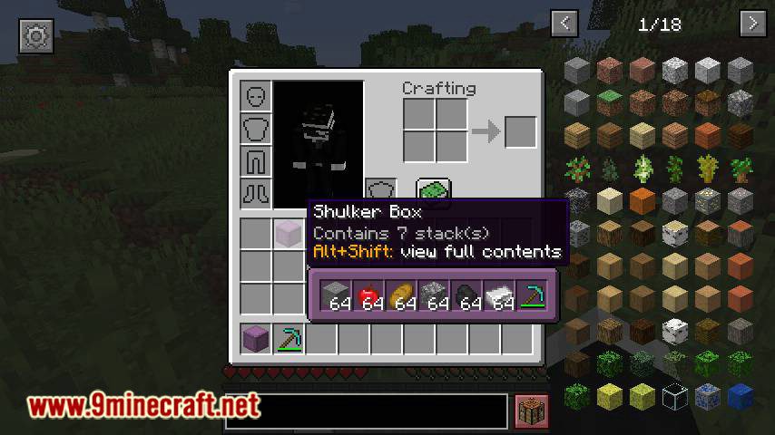 ShulkerBoxTooltip mod for minecraft 07