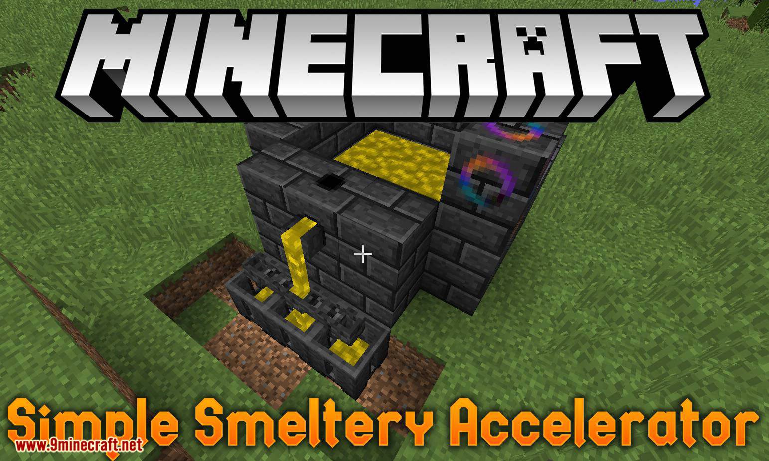 Simple Smeltery Accelerator mod for minecraft logo