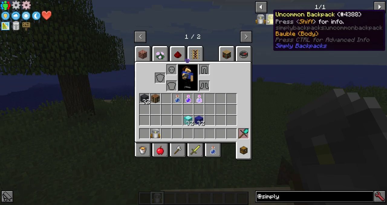 Simply Backpacks Mod for Minecraft 03