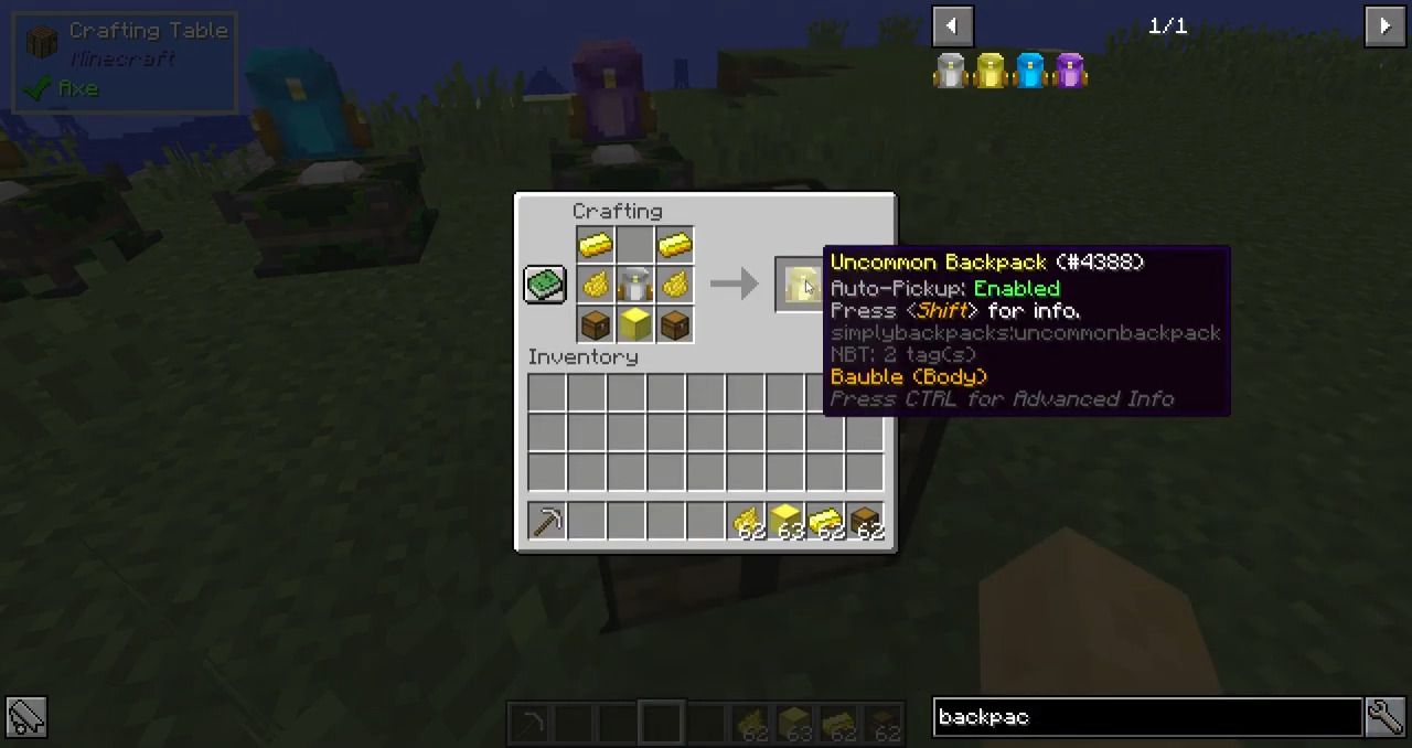 Simply Backpacks Mod for Minecraft 10