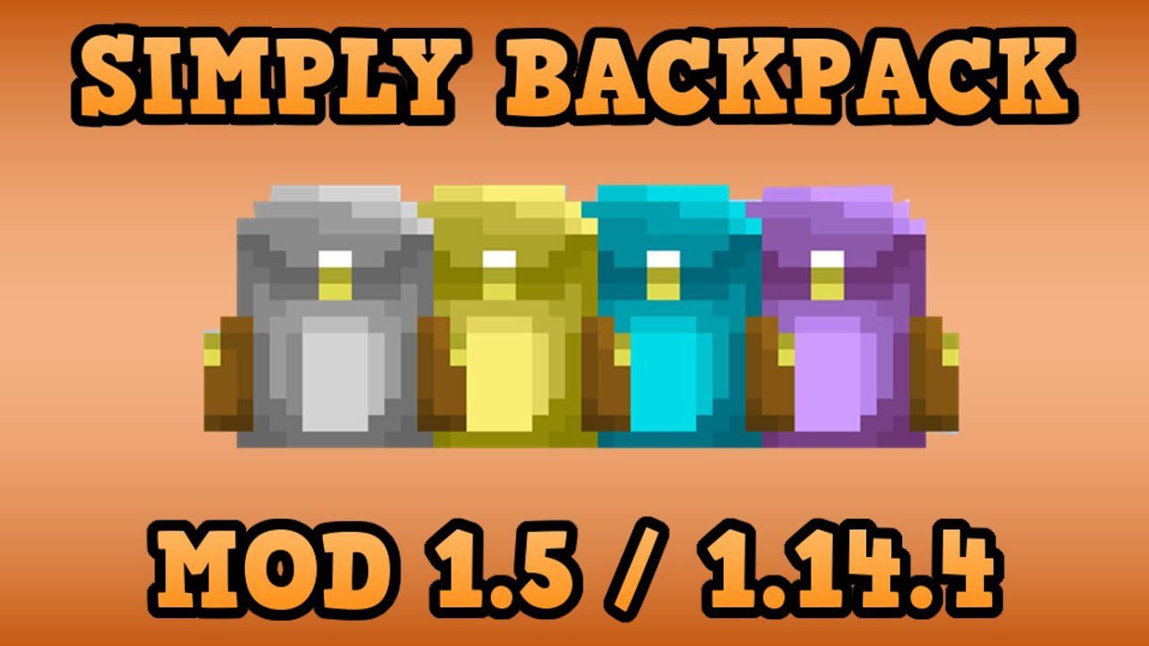 Simply Backpacks Mod for Minecraft Logo