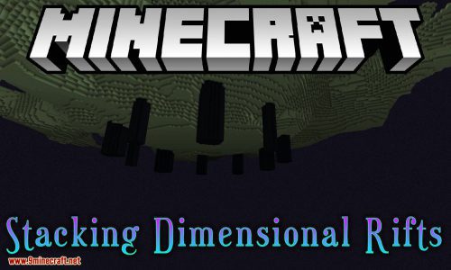 Stacking Dimensional Rifts mod for minecraft logo