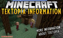 TekTopia Information mod for minecraft logo