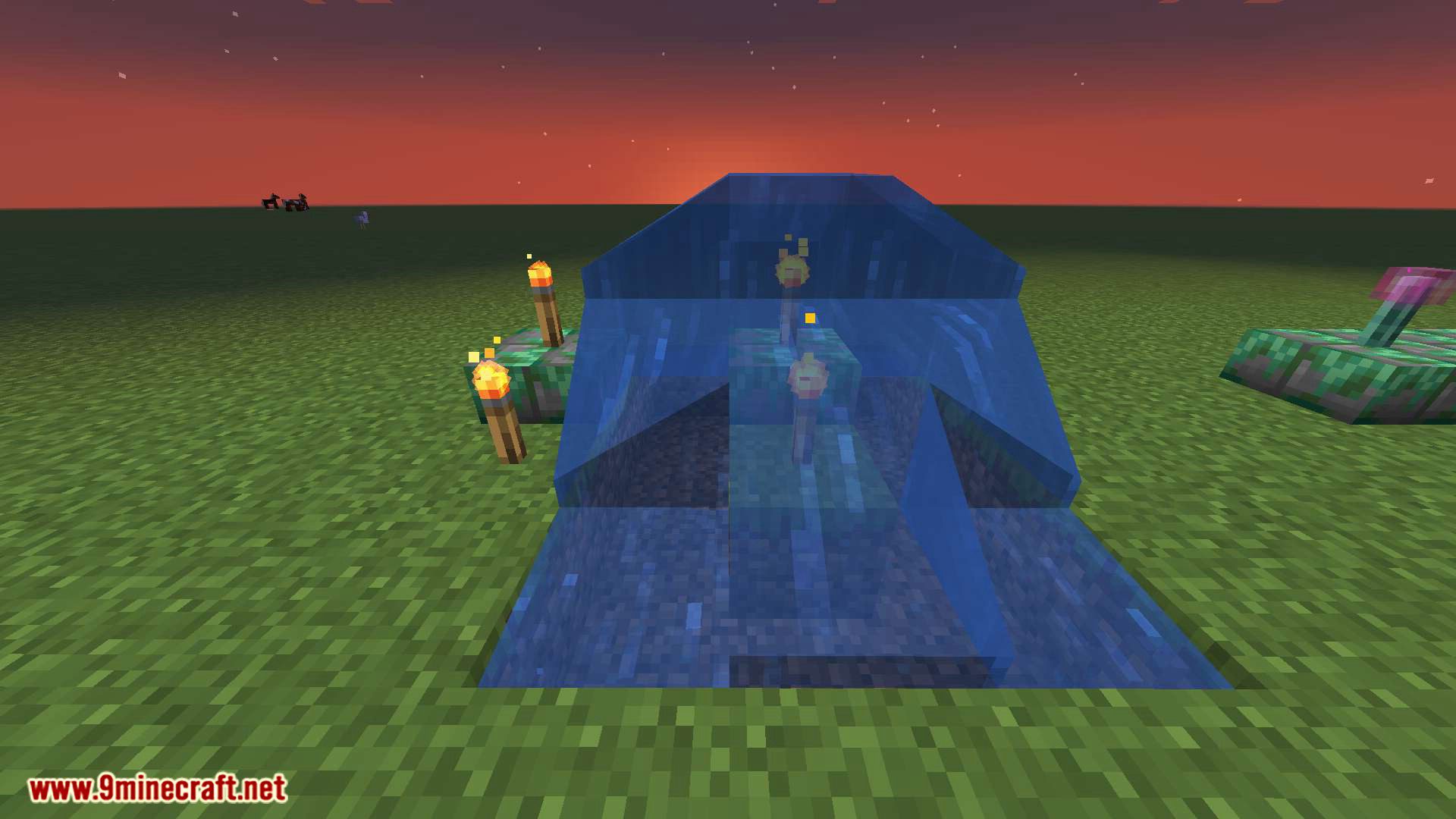 Torch Slabs Mod for minecraft 09