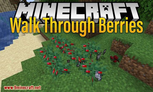 Walk Through Berries mod for minecraft logo