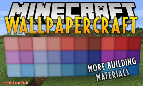 WallpaperCraft mod for minecraft logo