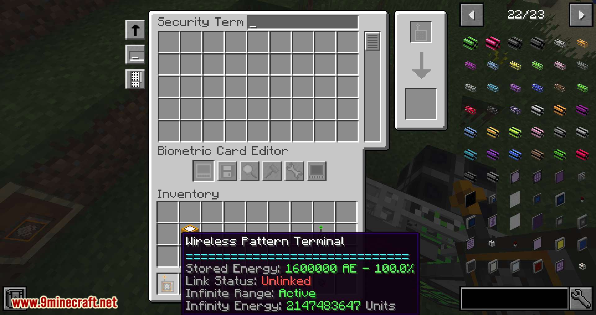 Wireless Pattern Terminal mod for minecraft 05