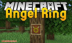 Angel Ring mod for minecraft logo