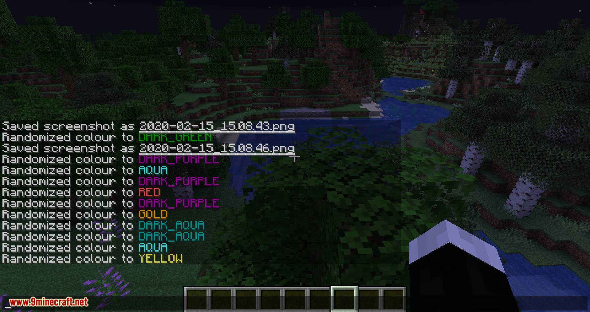 ColouredChat mod for minecraft 08