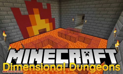 Dimensional Dungeons mod for minecraft logo