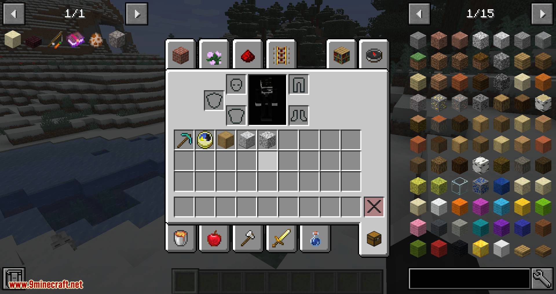 Inventory HUD+ mod for minecraft 01