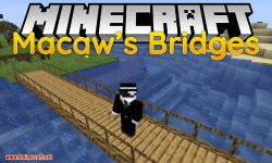 Macaw_s Bridges mod for minecraft logo