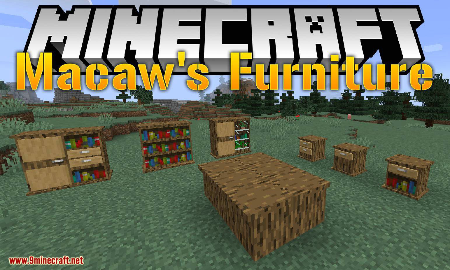 MrCrayfish's Furniture Mod para Minecraft 1.20.1, 1.19.2, 1.18.2 y 1.16.5