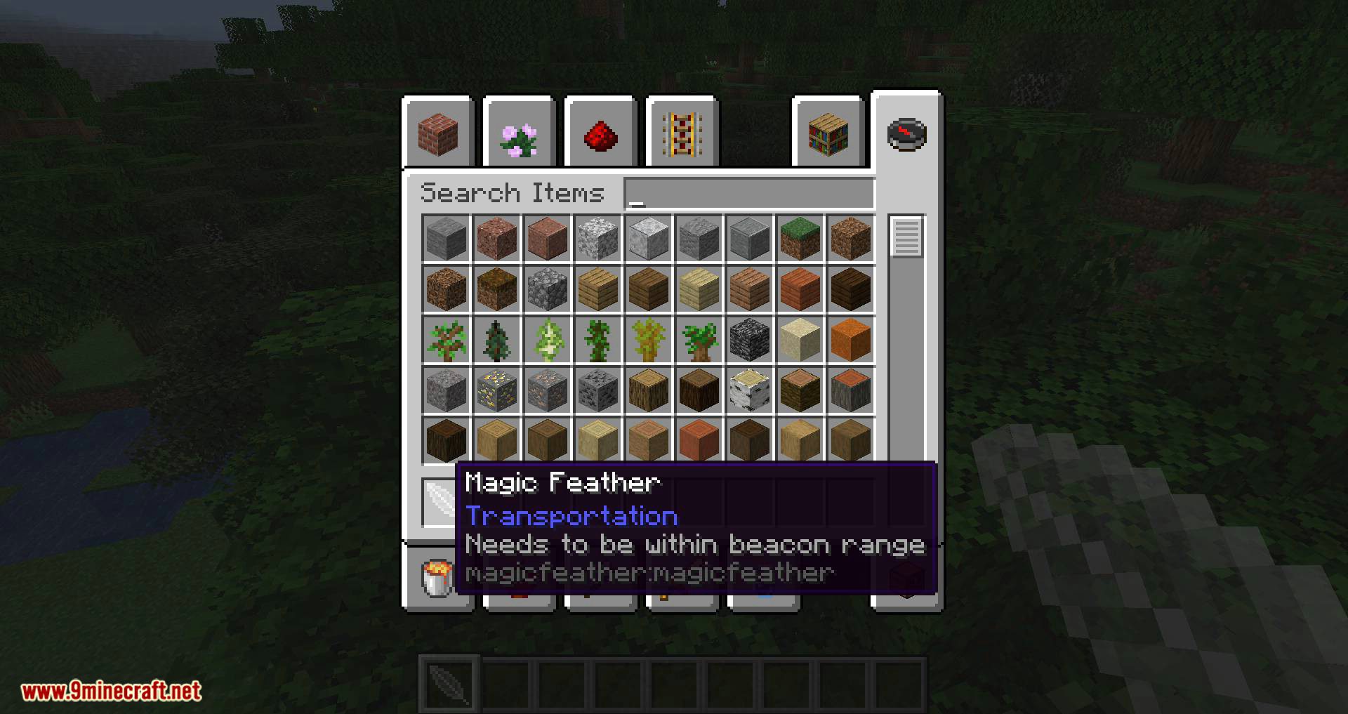 Magic Feather mod for minecraft 03