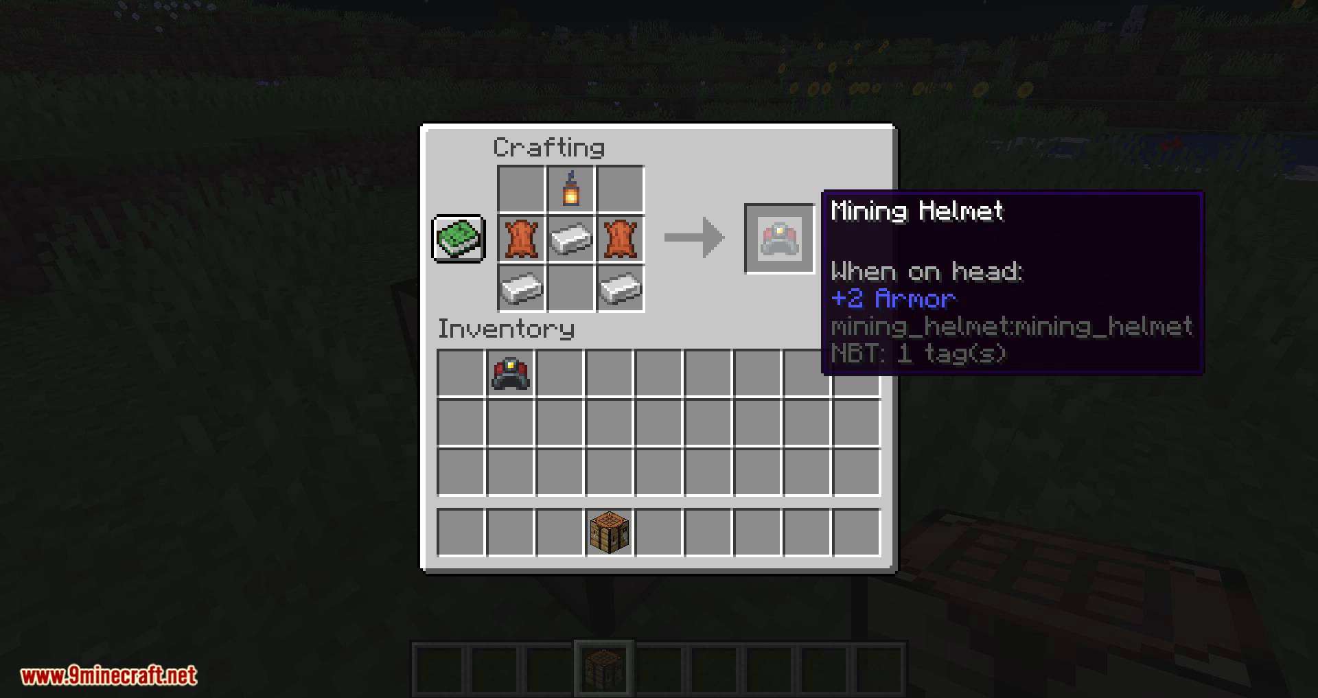 Miner_s Helmet mod for minecraft 10