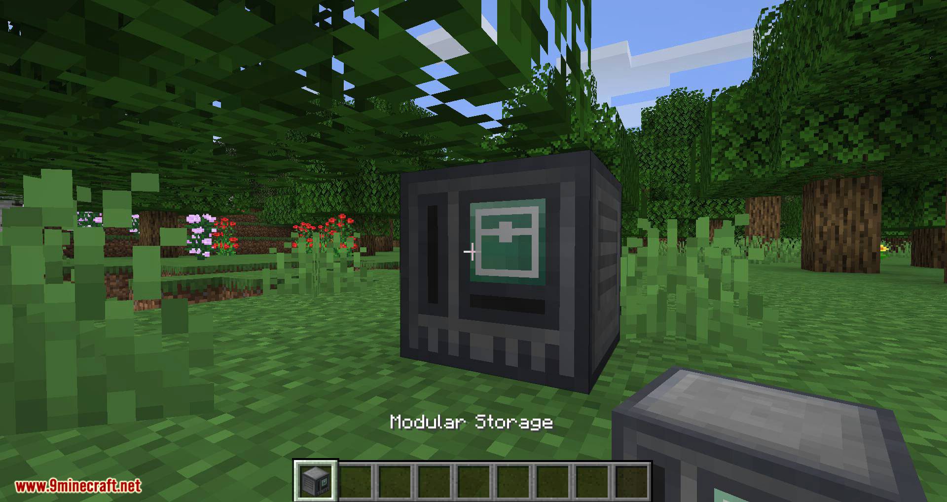 RFTools Storage mod for minecraft 01