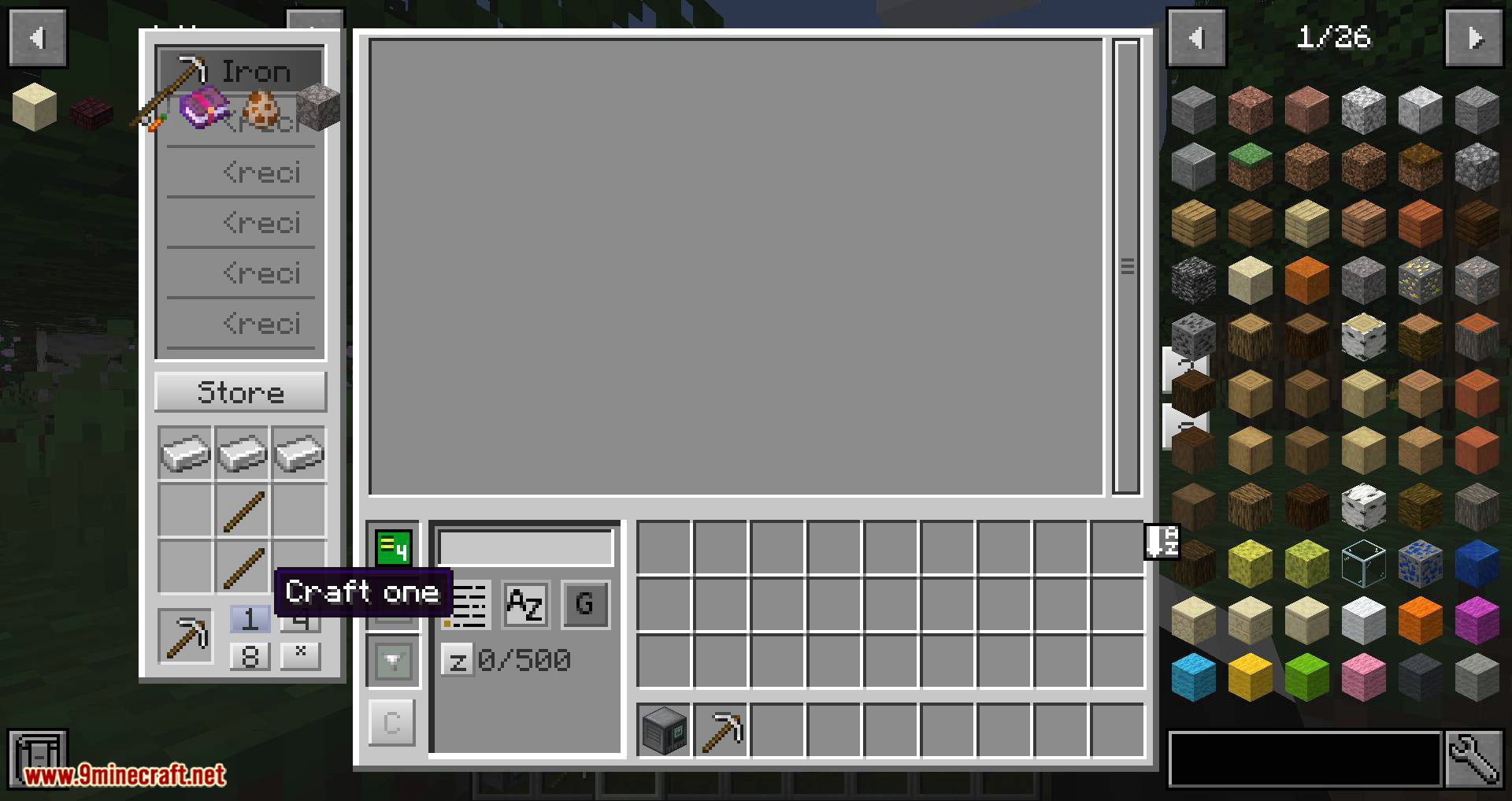 RFTools Storage mod for minecraft 07