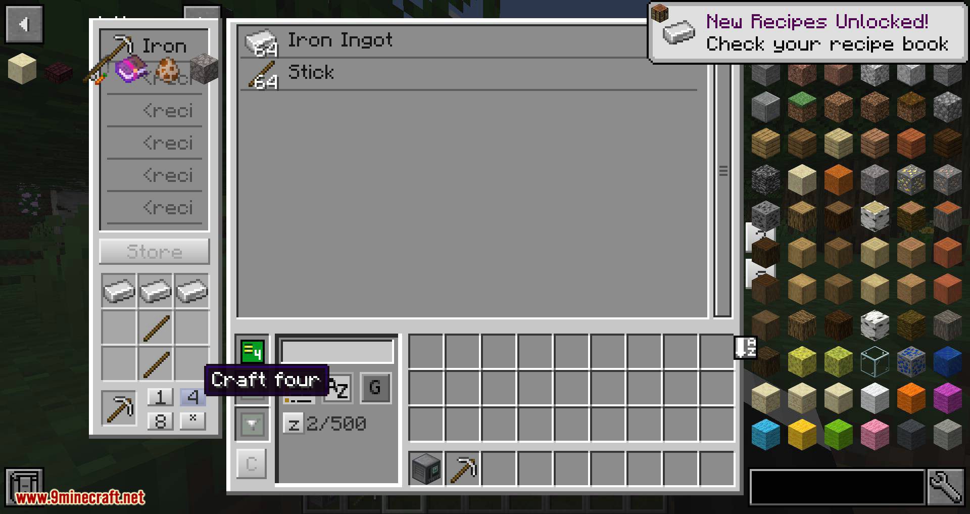 RFTools Storage mod for minecraft 08