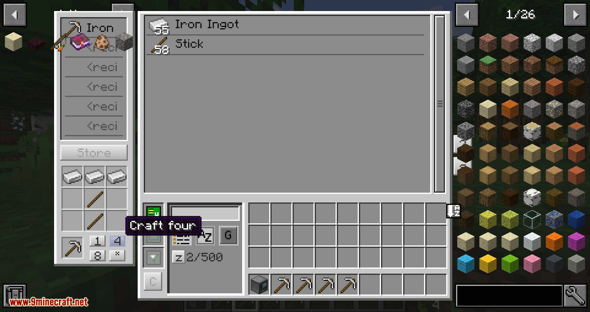 RFTools Storage mod for minecraft 09