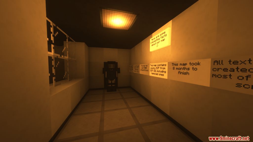 SCP Containment Breach Intro Map Replica! Minecraft Map