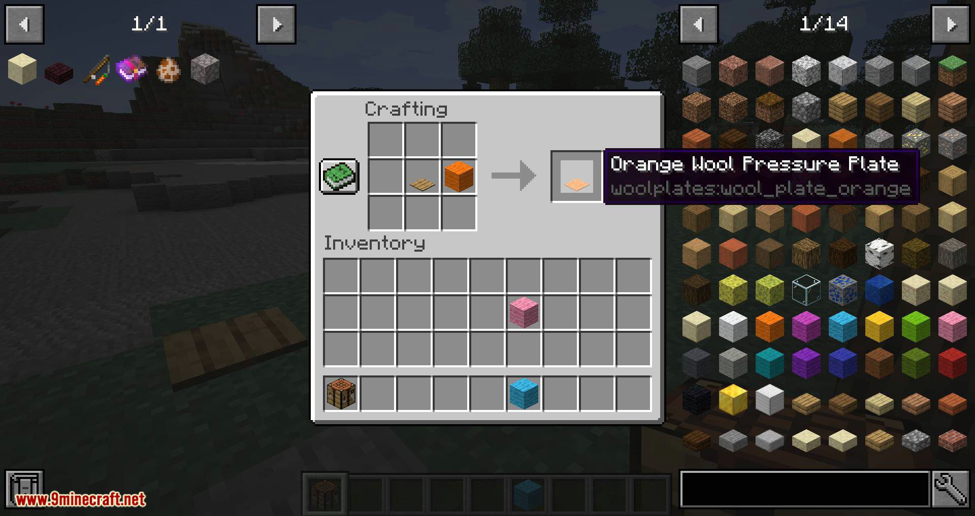 Wool Pressure Plates mod for minecraft 05