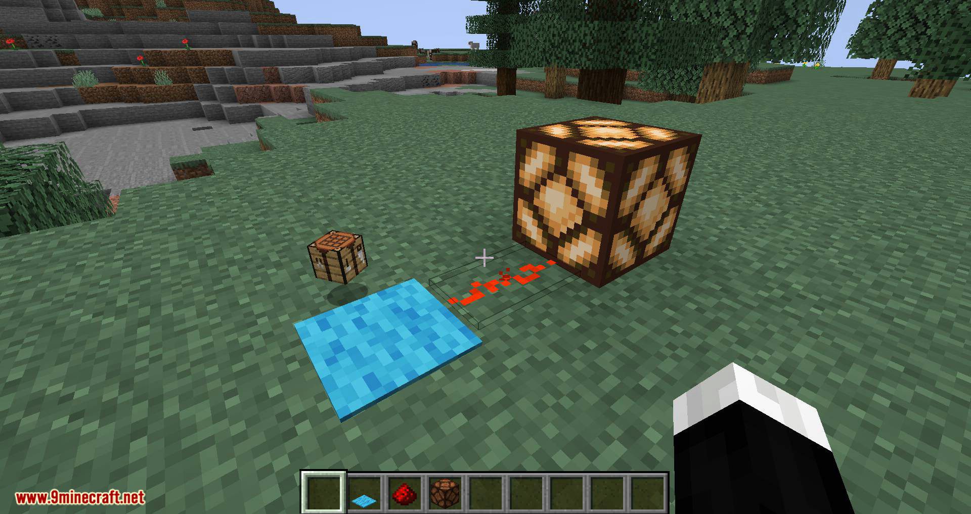 Wool Pressure Plates mod for minecraft 07