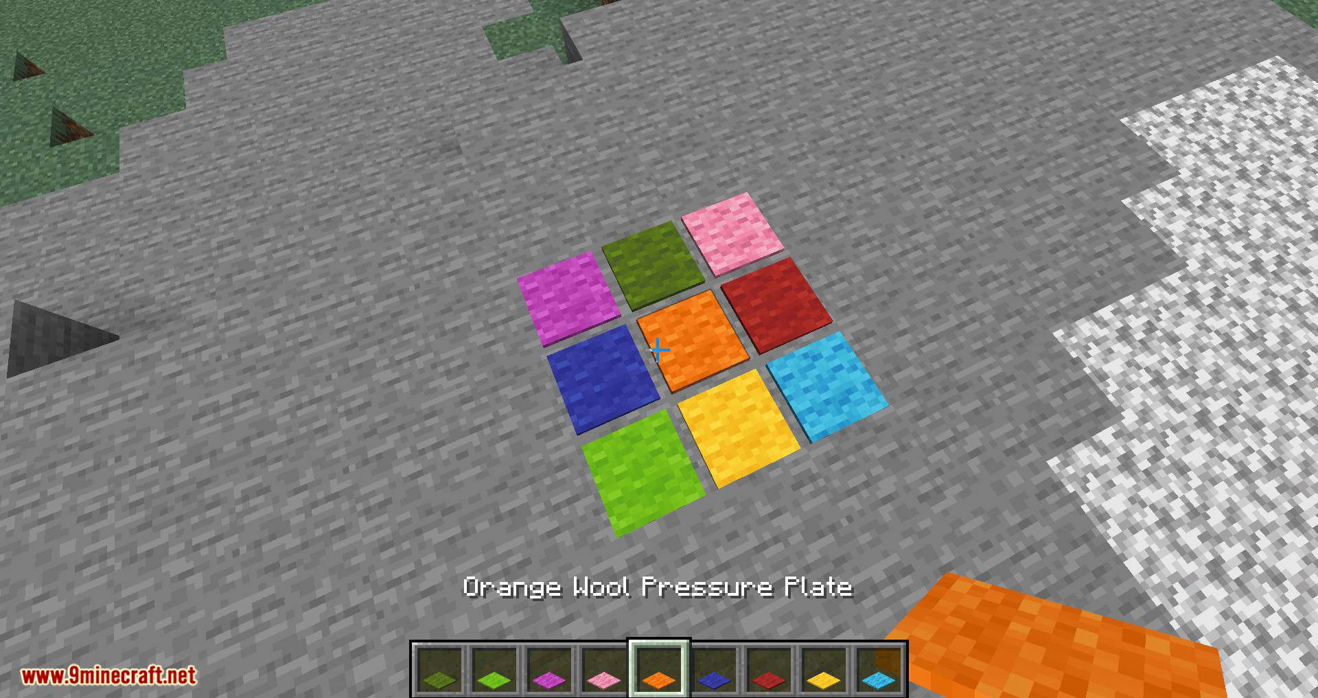 Wool Pressure Plates mod for minecraft 10