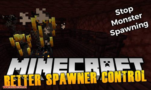 Better Spawner Control mod for minecraft logo