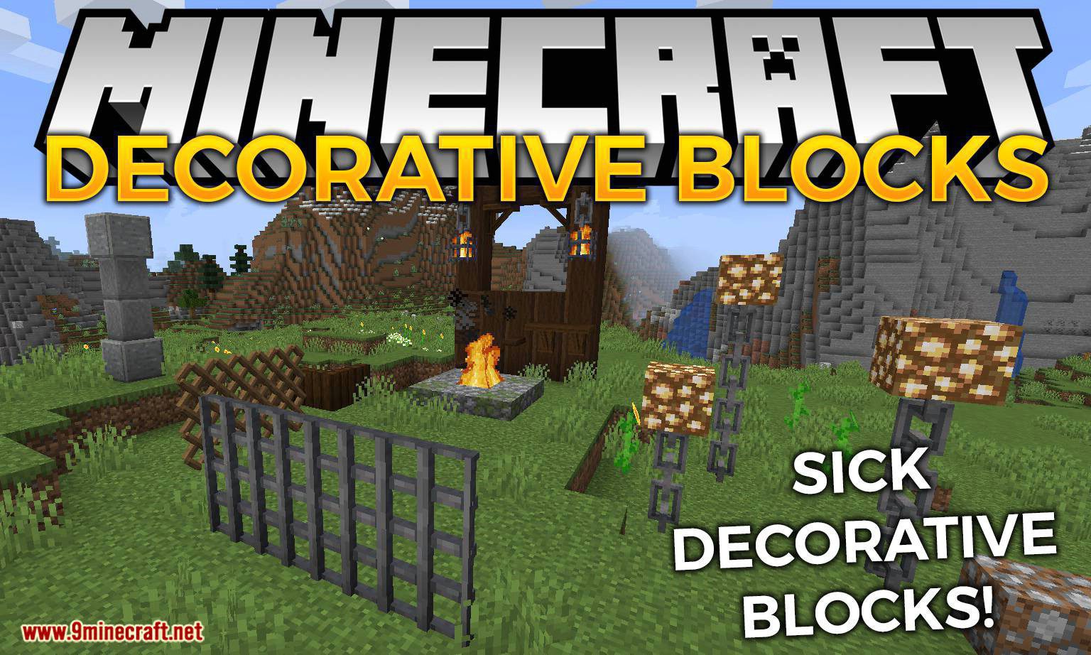 Decorative Blocks Mod (1.20.4, 1.19.2) - Sick New Decoration