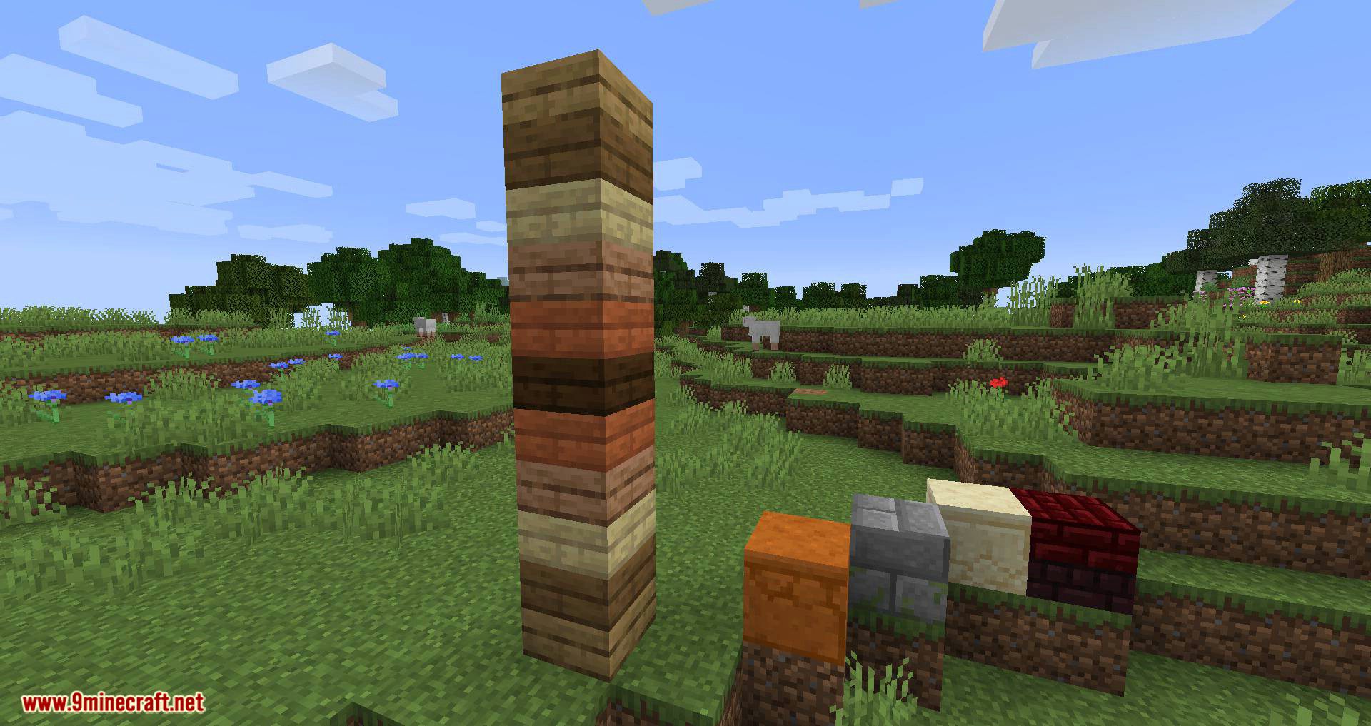 Double Slabs mod for minecraft 10