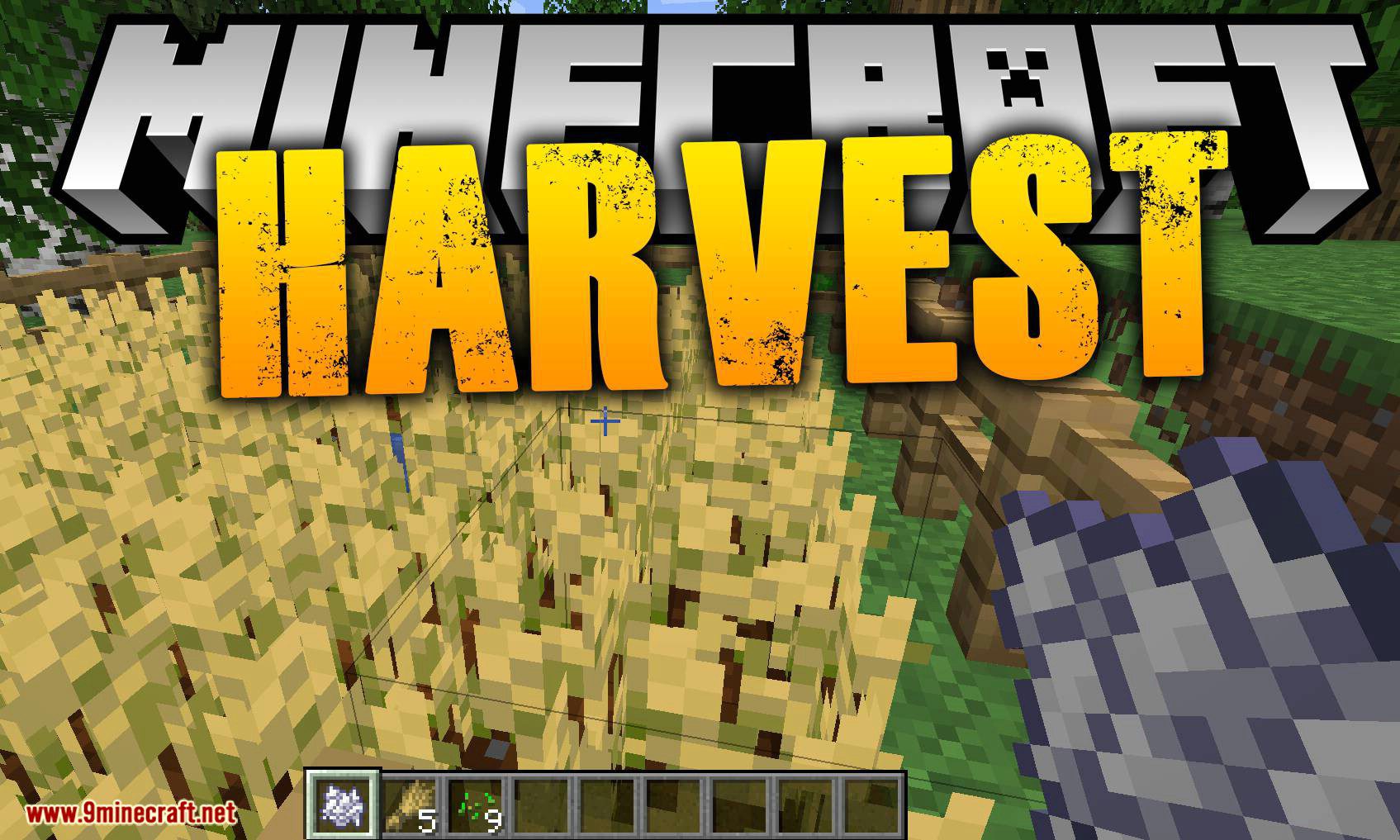 Harvest mod for minecraft logo