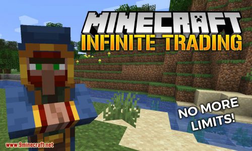 Infinite Trading mod for minecraft logo