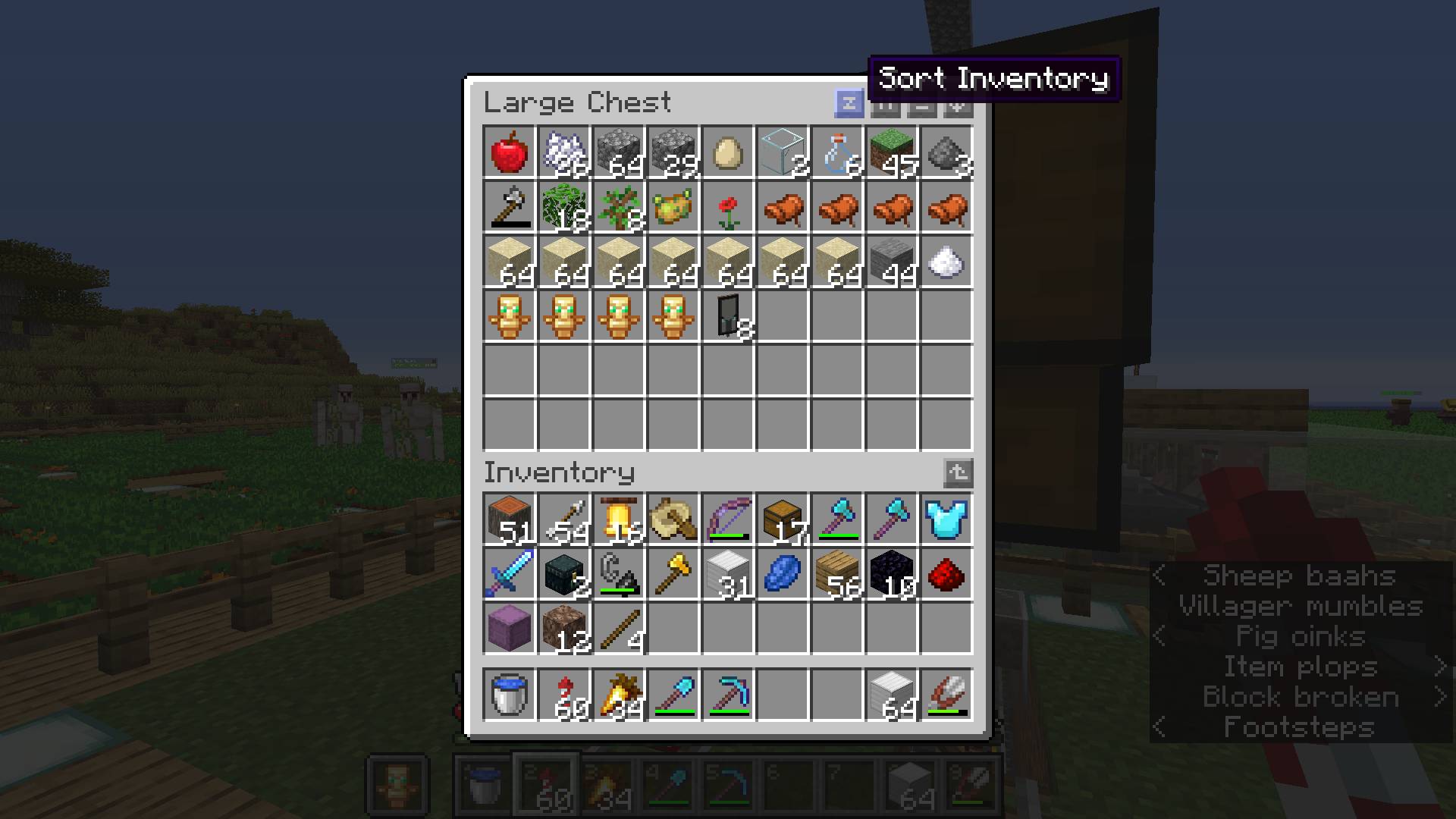 Inventory Profiles mod for minecraft 21