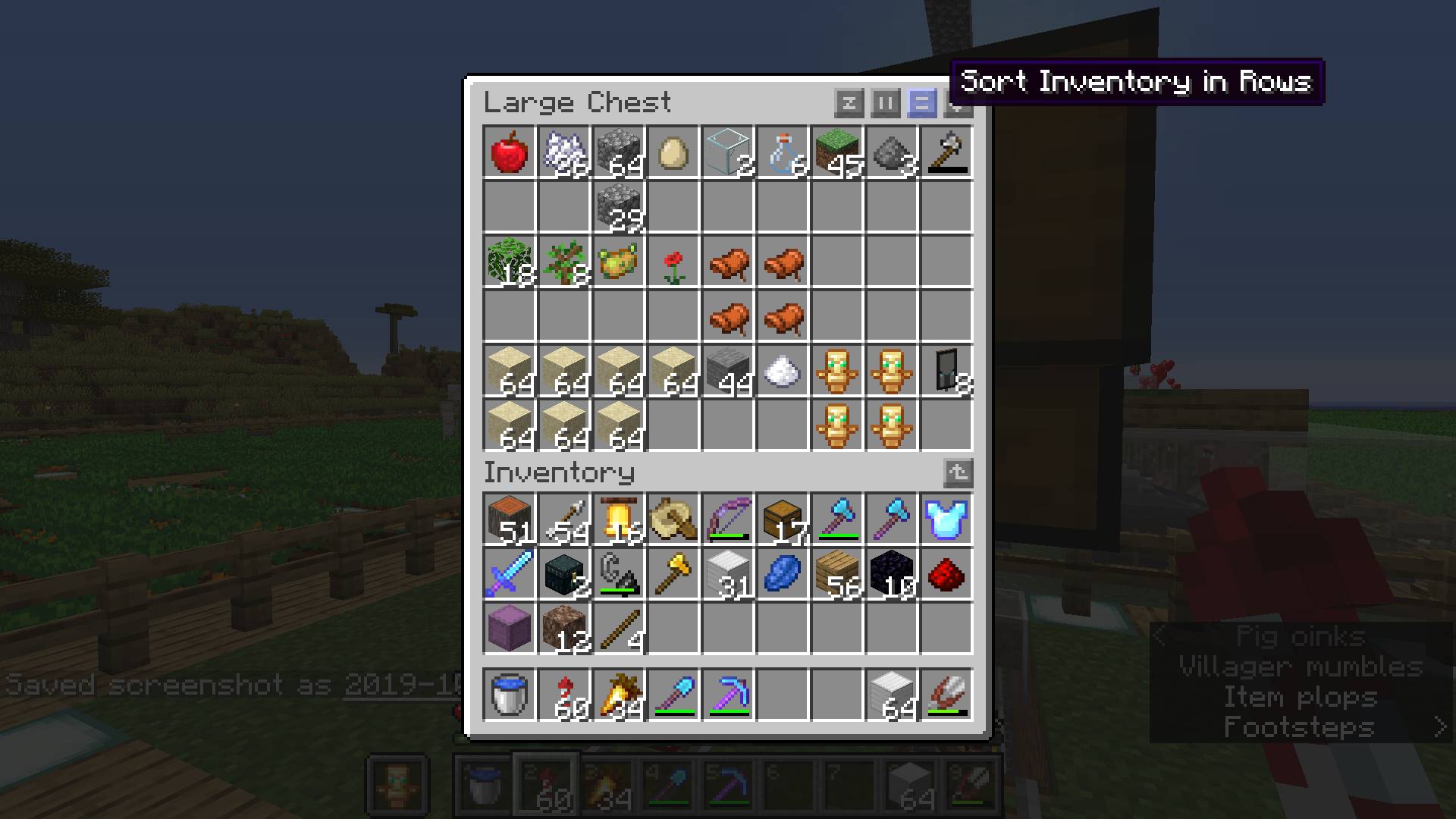 Inventory Profiles mod for minecraft 22