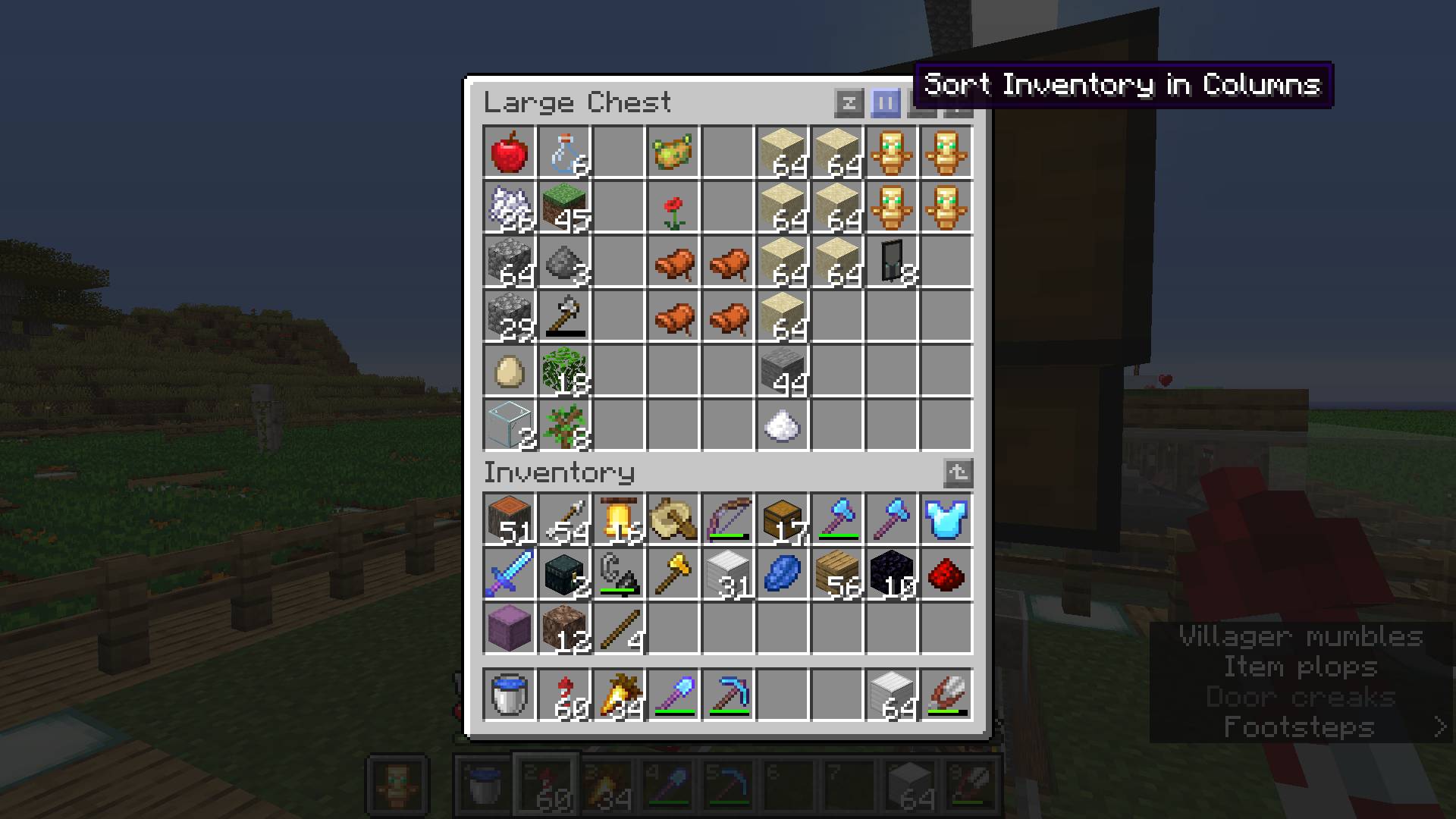 Inventory Profiles mod for minecraft 23