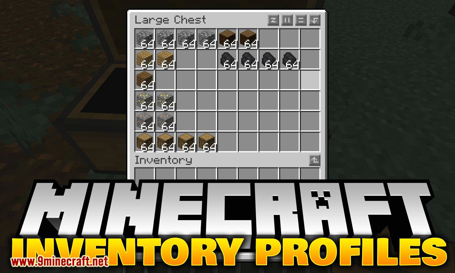 Inventory Profiles mod for minecraft logo