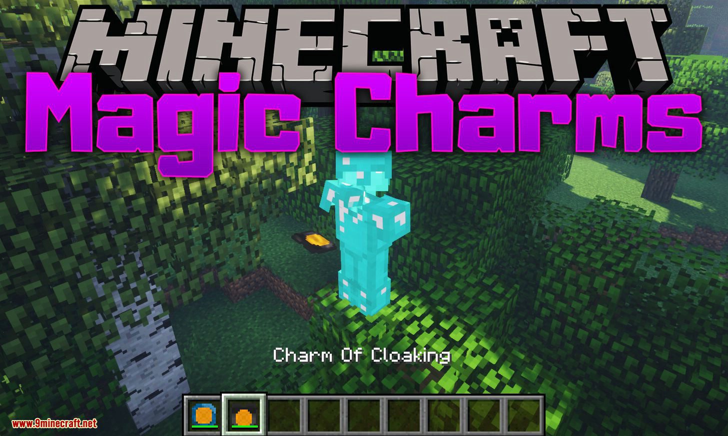 Magic Charms mod for minecraft logo