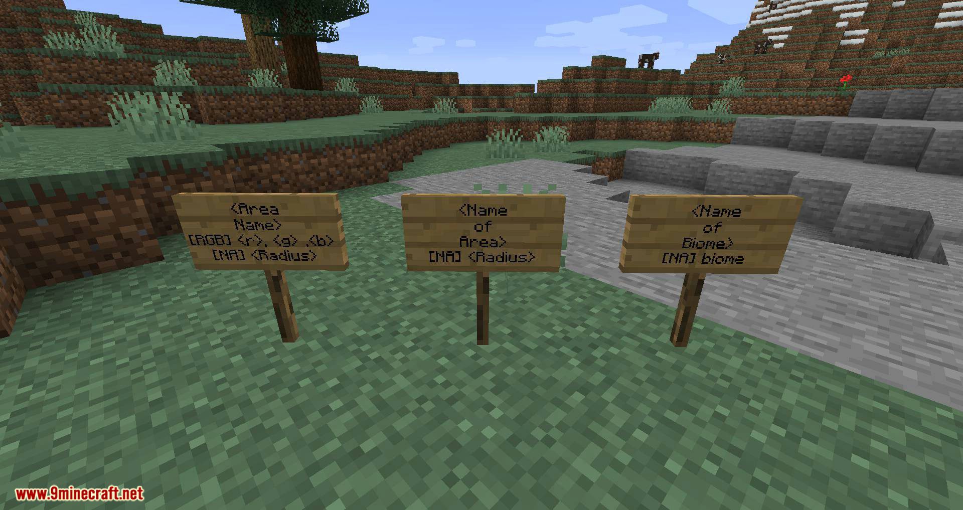 Named Areas mod for minecraft 11